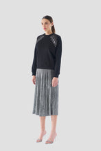 Load image into Gallery viewer, Le Superbe Posh Pullover Sweatshirt- Dark Black
