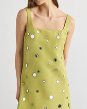 Load image into Gallery viewer, Tanya Taylor Barton Mirror Dress - Lime Mist