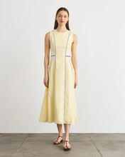 Load image into Gallery viewer, Tanya Taylor Sloane Dress - Lemon Meringue Multi