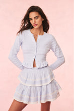Load image into Gallery viewer, Love Shack Fancy Rogan Cardigan- Morning Sky