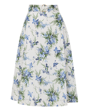 Load image into Gallery viewer, Veronica Beard Arwen Skirt- Marine