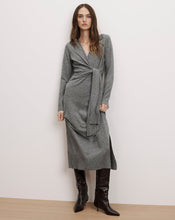 Load image into Gallery viewer, Veronica Beard Salomez Knit Dress- Medium Heather Grey