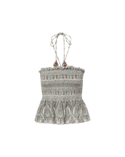 Load image into Gallery viewer, Veronica Beard Damsey Top- Ecru Multi