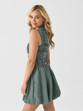 Load image into Gallery viewer, Hunter Bell Anita Dress - Green & White Gingham