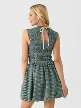 Load image into Gallery viewer, Hunter Bell Anita Dress - Green & White Gingham