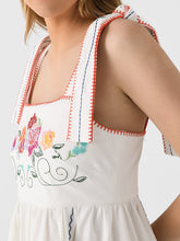 Load image into Gallery viewer, Hunter Bell Stefy Dress - Multi Embroidery