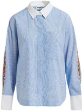 Load image into Gallery viewer, ESSENTIEL ANTWERP Harkle Sleeve Embroidered Shirt - Bel Air