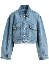 Load image into Gallery viewer, Essentiel Antwerp Hespero Jacket - Aqua Blue
