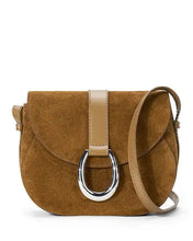 Load image into Gallery viewer, Staud Bella Saddle Bag - Cigar