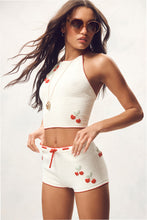 Load image into Gallery viewer, Love Shack Fancy Avanya Top- Cherry Sail