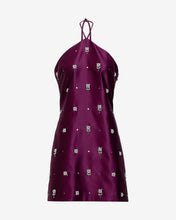 Load image into Gallery viewer, Tanya Taylor Bree Dress - Blackberry