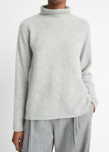 Load image into Gallery viewer, Vince Boxy Turtle Neck- Stone Grey