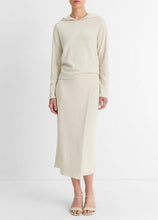 Load image into Gallery viewer, vince Cozy Wrap Skirt in Ceramic