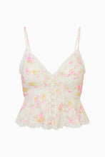 Load image into Gallery viewer, Love Shack Fancy Elsette Top - White Peach
