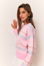 Load image into Gallery viewer, Love Shack Fancy Emberly Wool Pullover - Peach Dream