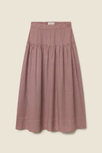Load image into Gallery viewer, Trovata Lydia Skirt -Mahogany Check