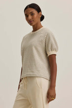 Load image into Gallery viewer, Velvet Gabi Top Sweater- Natural/Charcoal