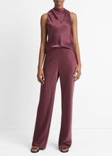 Load image into Gallery viewer, Vince Fluid Bias Pant- Black Rose