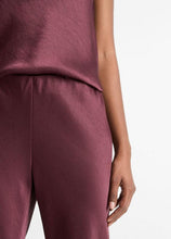 Load image into Gallery viewer, Vince Fluid Bias Pant- Black Rose
