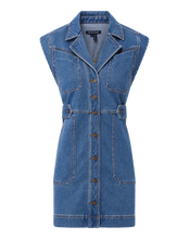 Load image into Gallery viewer, Veronica Beard Jax Dress- Light Cornflower