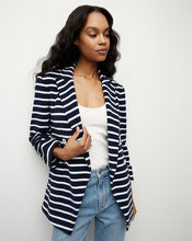 Load image into Gallery viewer, Veronica Beard Ortiz Jacket- Marine/Off White/Surf