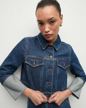 Load image into Gallery viewer, Veronica Beard Phila Trucker Jacket w/ cuff