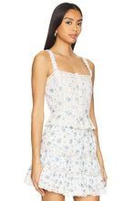 Load image into Gallery viewer, LoveShack Fancy Vietta Cami in Aegean Blue