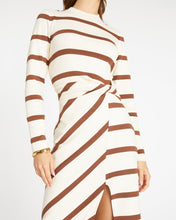 Load image into Gallery viewer, Tanya Taylor Cody Dress - Cream/Expresso