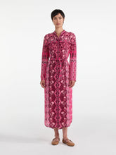 Load image into Gallery viewer, Saloni Molly D dress - Silk Crepe De Chine