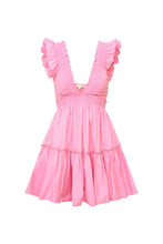 Load image into Gallery viewer, Love Shack Fancy Poplar Dress- Melon Kiss