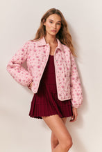Load image into Gallery viewer, Love Shack Fancy Quinlette Jacket- Raspberry Fields