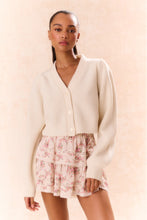 Load image into Gallery viewer, Loveshack Fancy Ruffle Mini Skirt in Mauve Ballet