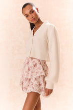 Load image into Gallery viewer, Loveshack Fancy Ruffle Mini Skirt in Mauve Ballet