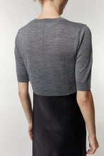 Load image into Gallery viewer, Saint Art Norah Crop Sweater - Grey