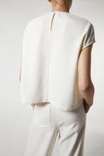 Load image into Gallery viewer, Saint Art Soraya Cap Sleeve Top - Ivory