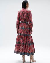 Load image into Gallery viewer, Figue Shelby Dress - Suzani Salmon