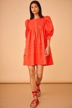 Load image into Gallery viewer, Hunter Bell Sidney Dress- Red Orange