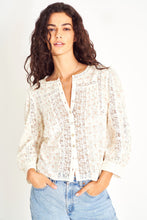 Load image into Gallery viewer, LoveShackFancy Sedna Blouse - Sandy Fields