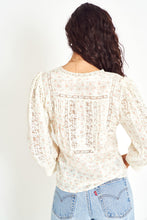Load image into Gallery viewer, LoveShackFancy Sedna Blouse - Sandy Fields
