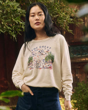 Load image into Gallery viewer, The Great College Sweatshirt - Washed White