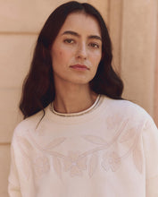 Load image into Gallery viewer, The Great Floral Applique Teammate Sweatshirt