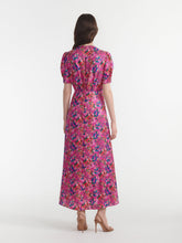 Load image into Gallery viewer, Saloni Lea Long Dress in Rani Hidden Dragon