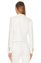 Load image into Gallery viewer, Veronica Beard Hosanna Linen Dickey Jacket- White