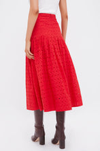 Load image into Gallery viewer, The Great Rhythm Skirt- Red