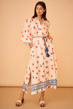 Load image into Gallery viewer, Hunter Bell Wilder Dress- Watercolor Floral Border