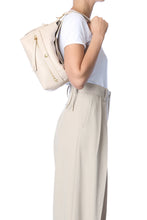 Load image into Gallery viewer, Jerome Dreyfuss Goatskin Lucky Hobo Bag - Ecru Graine