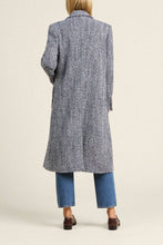 Load image into Gallery viewer, Trovota - Lars Coat Navy Herringbone