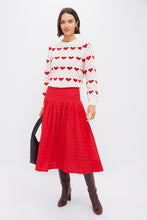 Load image into Gallery viewer, The Great Rhythm Skirt- Red