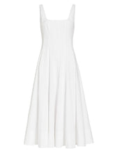 Load image into Gallery viewer, Staud Wells dress- white embroidery
