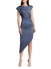 Load image into Gallery viewer, Veronica Beard Merrith Dress - Washed Indigo
